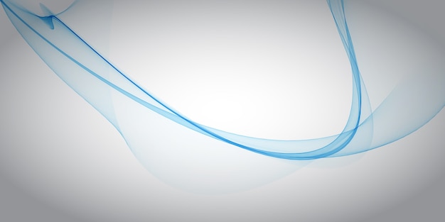 Abstract Flowing Lines Design Banner – Free Download