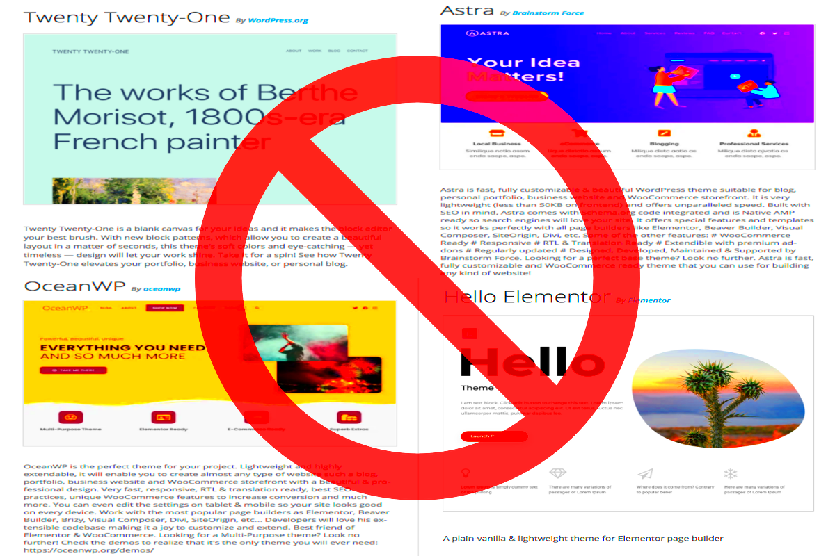WordPress theme is not displaying correctly FAQs and Fixes  WP 