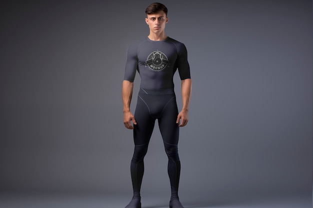 Front View of a Man Wearing Sportswear – Free Stock Photo, Download for Free