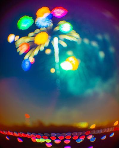 Low Angle View of Firework Display at Night – Free Stock Photo for Download