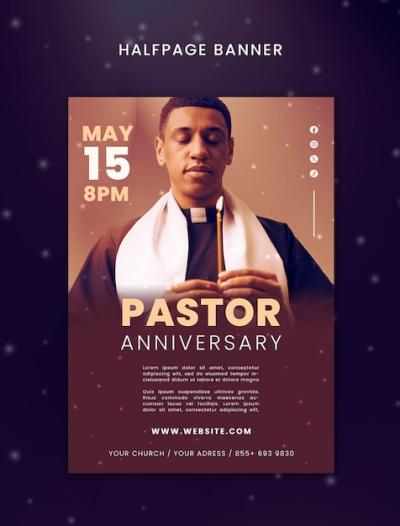 Inspiring Pastor Leadership Template – Free Download