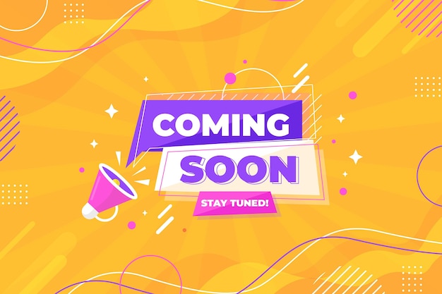 Creative Coming Soon Teaser Background – Free Download