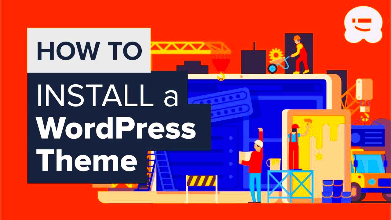 How to Install a WordPress Theme  YouTube
