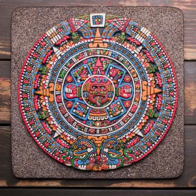 Decorative Mexican Symbol on Board – Free Stock Photo, Download for Free