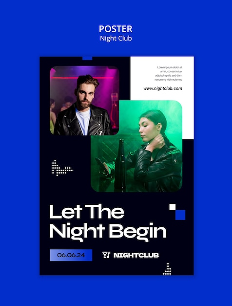 Night Club Fun Template – Free Download Free Stock Photo