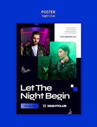 Night Club Fun Template – Free Download Free Stock Photo