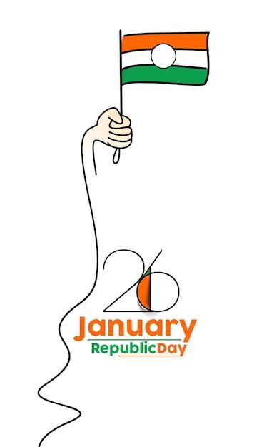 Indian Republic Day Concept – Vande Mataram Free Download