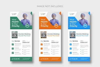 Medical Rack Card and DL Flyer Templates for Free Download