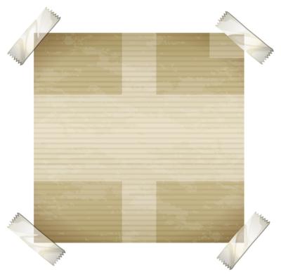 Vintage Paper with Tape Corners – Free Download
