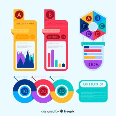 Colorful Infographic Elements Pack – Free Download for Stunning Designs