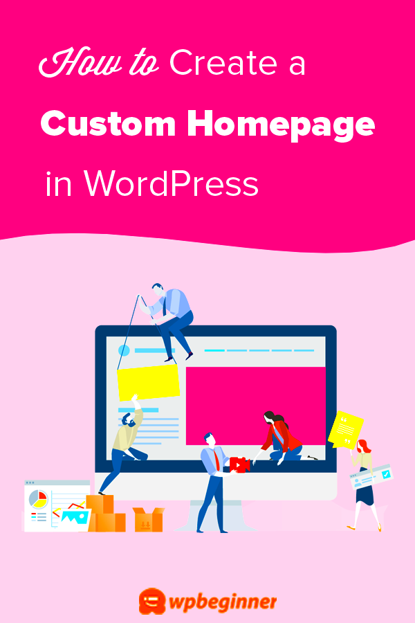 How to Create a Custom Home Page in WordPress  WordPress blog design 