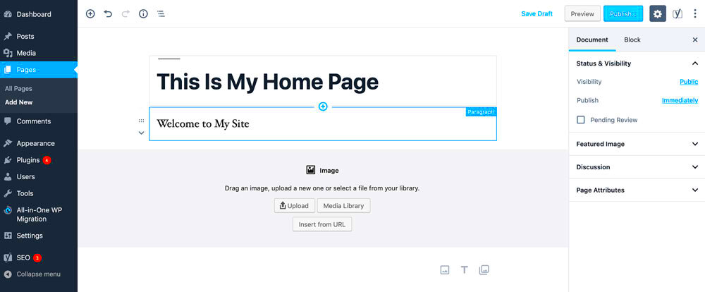 How to Create a Custom Home Page in WordPress  Nebulas Website Design