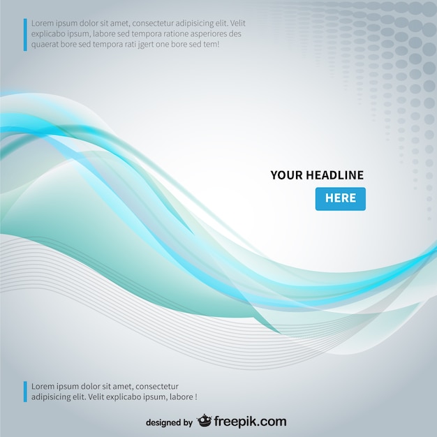 Abstract Wave Background Template for Stunning Designs – Free Download