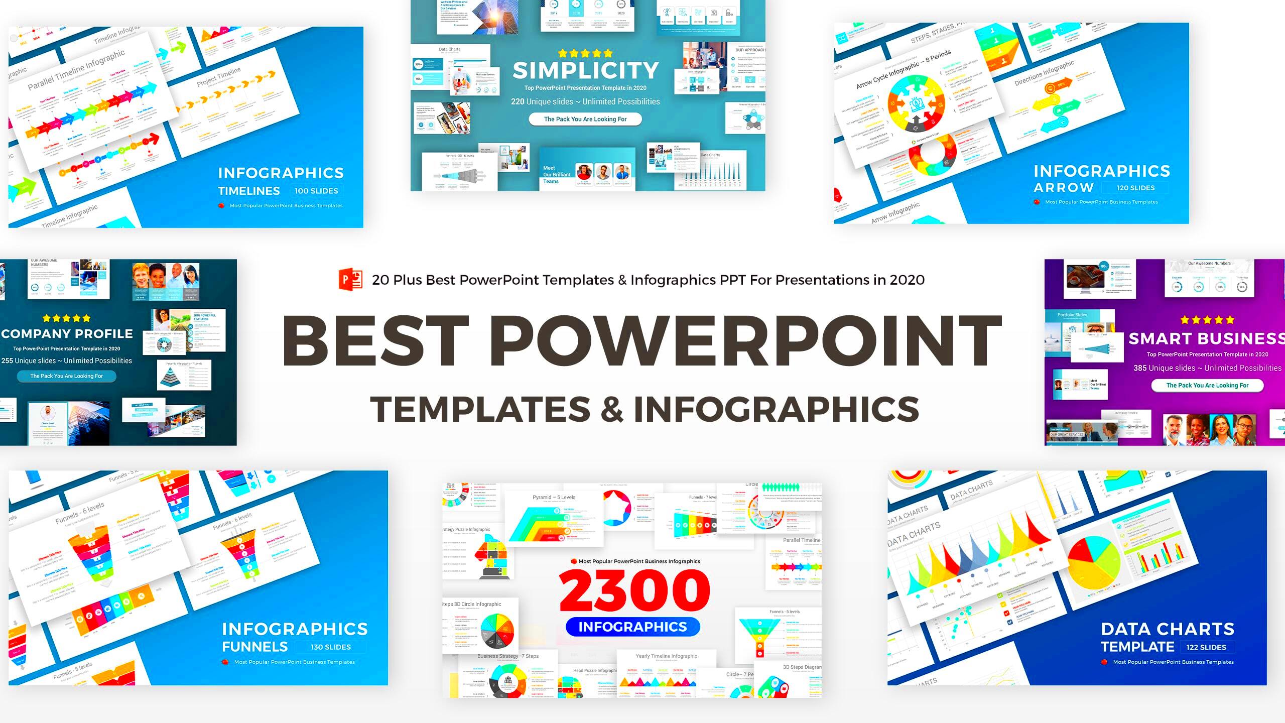 20 Best PowerPoint Templates and Infographics PPT Designs for 