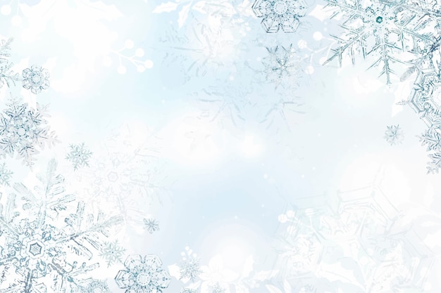 Winter Snowflake Background – Free Stock Photo, Download for Free