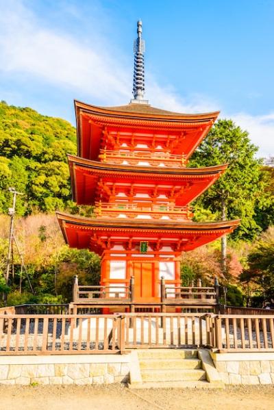 Kiyomizu-dera Temple in Kyoto, Japan – Free Stock Photo for Download