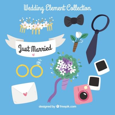 Elegant Wedding Elements Pack – Free Download