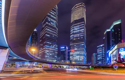Stunning Night City View – Free Stock Photo Download