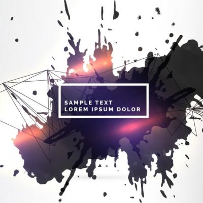 Abstract Background with Lines and Ink – Free Download Free Stock Photo