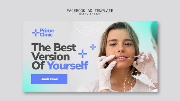 Botox Filler Clinic Facebook Template – Free Download