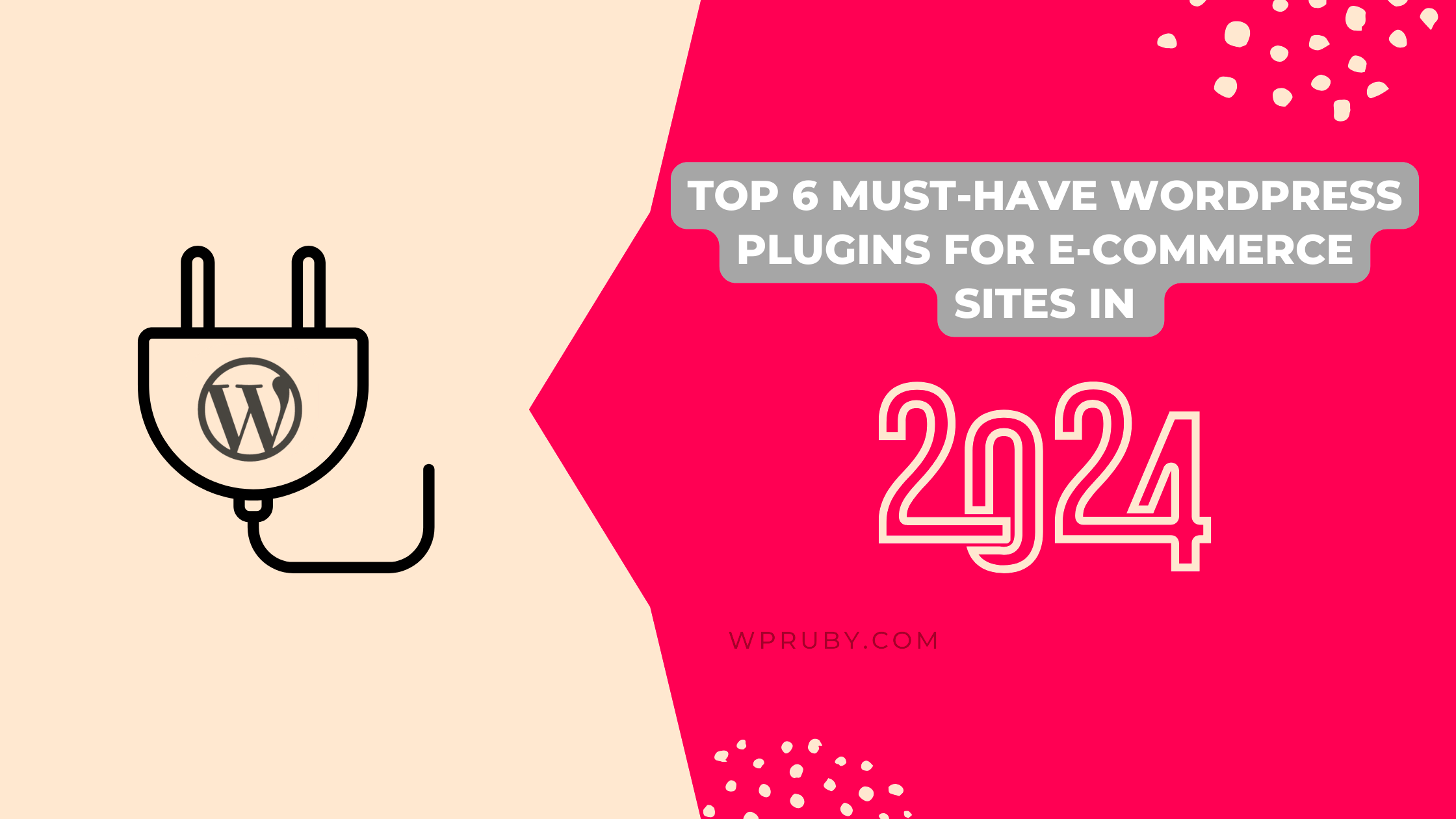 Top 6 MustHave WordPress Plugins for Ecommerce Sites in 2024  WPRuby