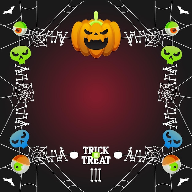 Halloween Festival Frame Design – Free Download