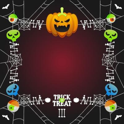 Halloween Festival Frame Design – Free Download