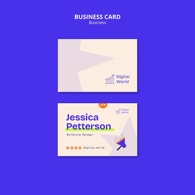Professional Business Template Design – Free Download