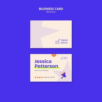 Professional Business Template Design – Free Download