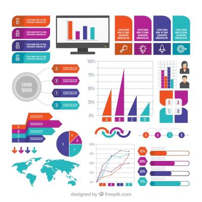 Decorative Infographic Elements – Free Download