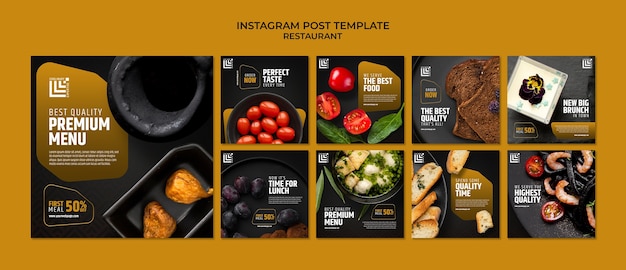 Restaurant Template Design for Your Next Project – Free Download