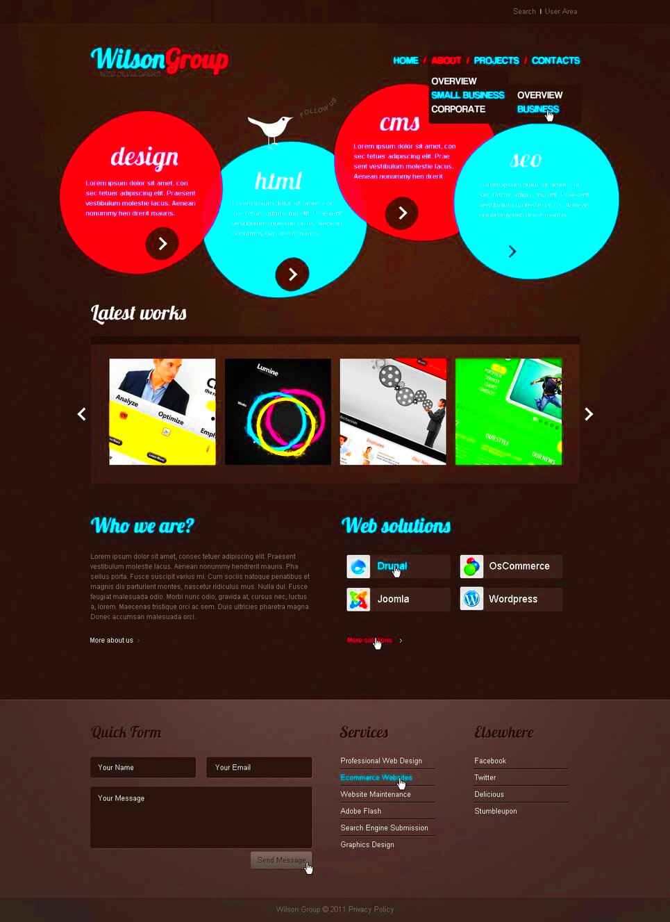 12 Creative Website Templates for Designers  Free  Premium Templates