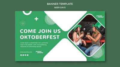 Beer Day Banner Template Concept – Free to Download