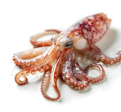 Octopus Isolated on White Background – Free Stock Photo, Download for Free