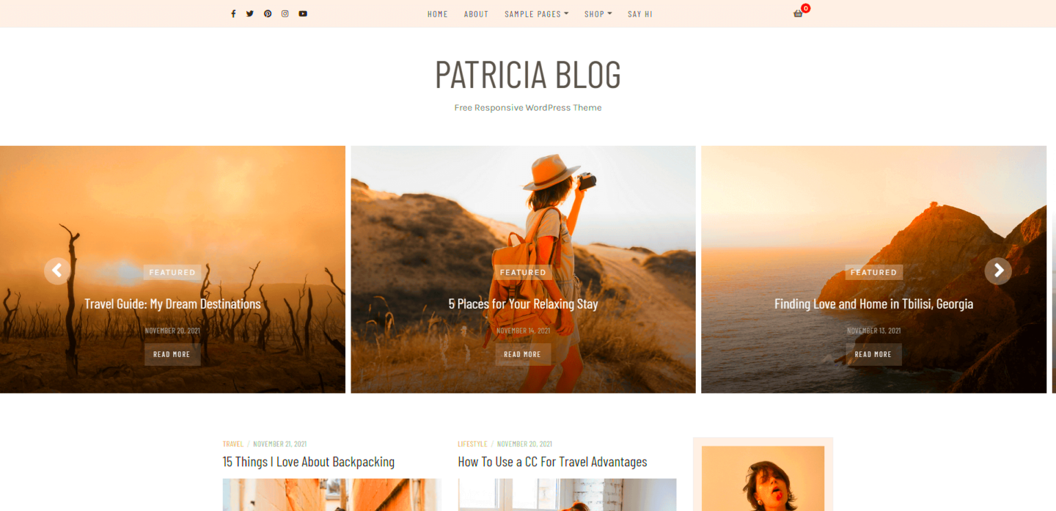 15 Best Free Personal Blog WordPress Themes 2023  FameThemes