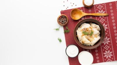Delicious Flat Lay Food Assortment – Free Download
