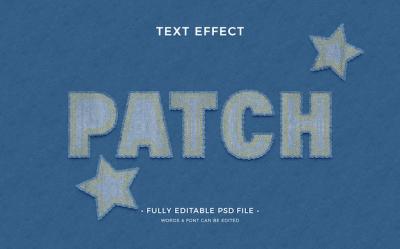 Patch Text Effect – Free Stock Photo for Download