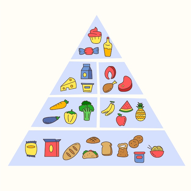 Explore the Food Pyramid Nutrition | Free Download Free Stock Photo
