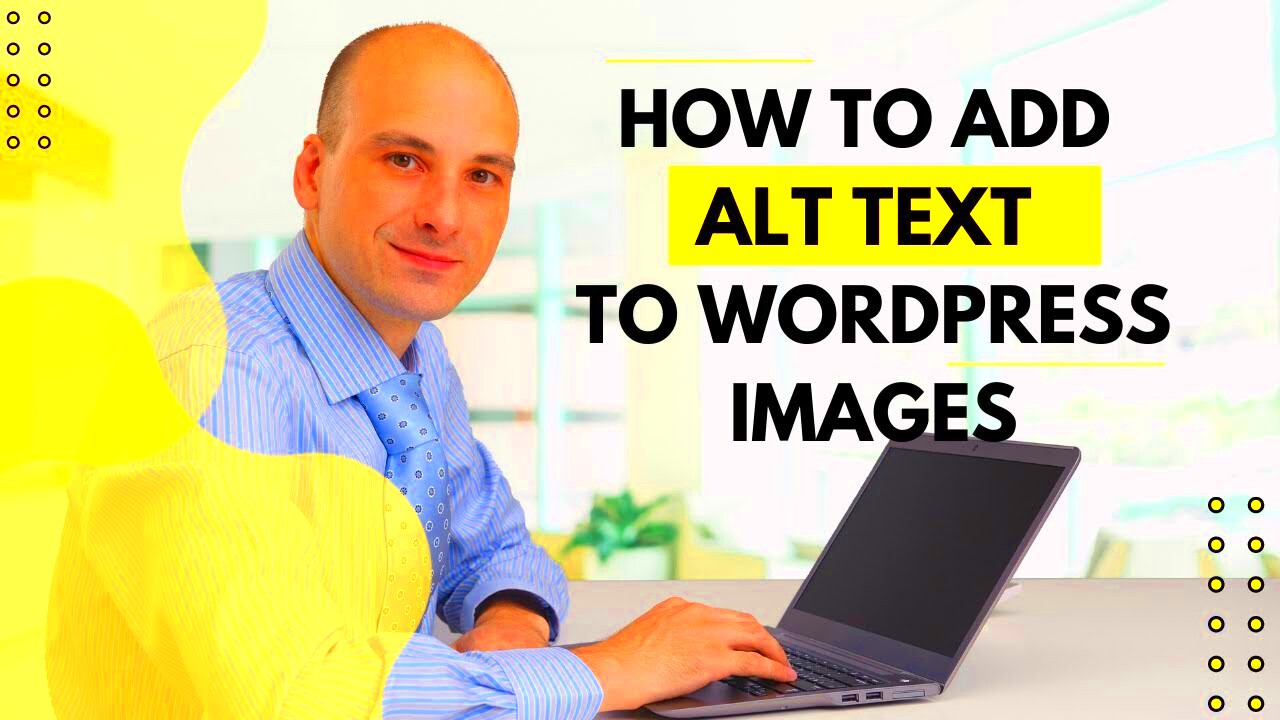 How To Add Alt Text To WordPress Images Tutorial  YouTube
