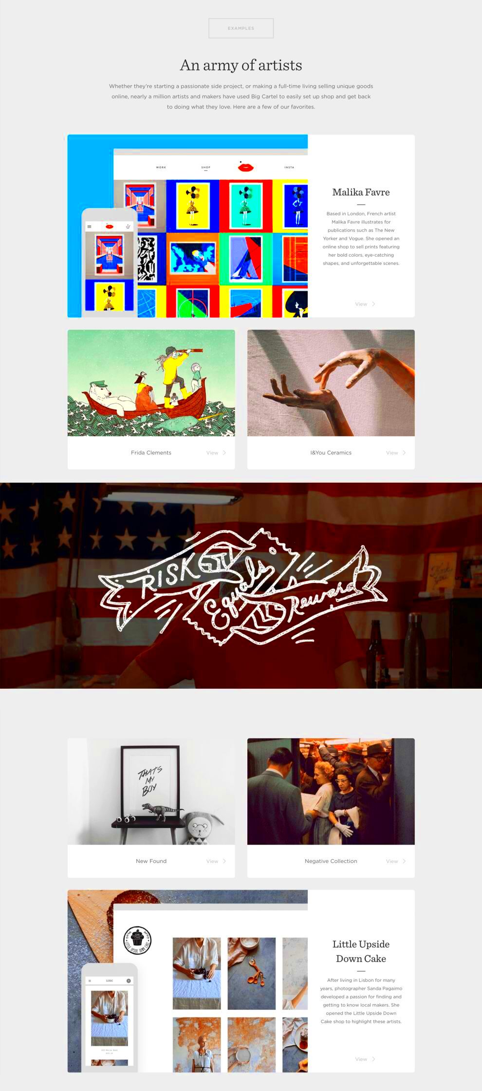 Cartel Website Template