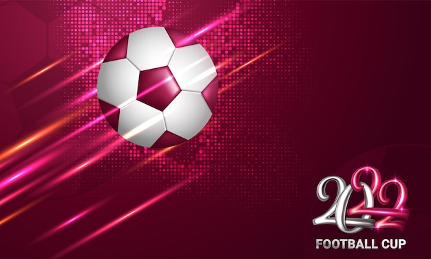 Football 2022 Tournament Cup Background – Free Download