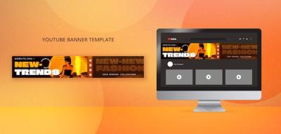 Women’s Fashion YouTube Banner Template – Download Free Stock Photo