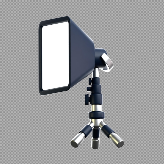 3D Illustration of Studio Light for Photography and Videography – Free Stock Photo Download