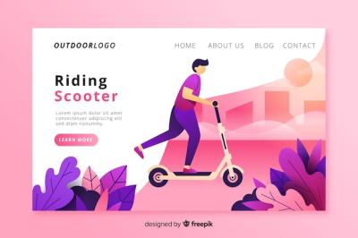 Outdoor Activities Vector Templates for Free Download