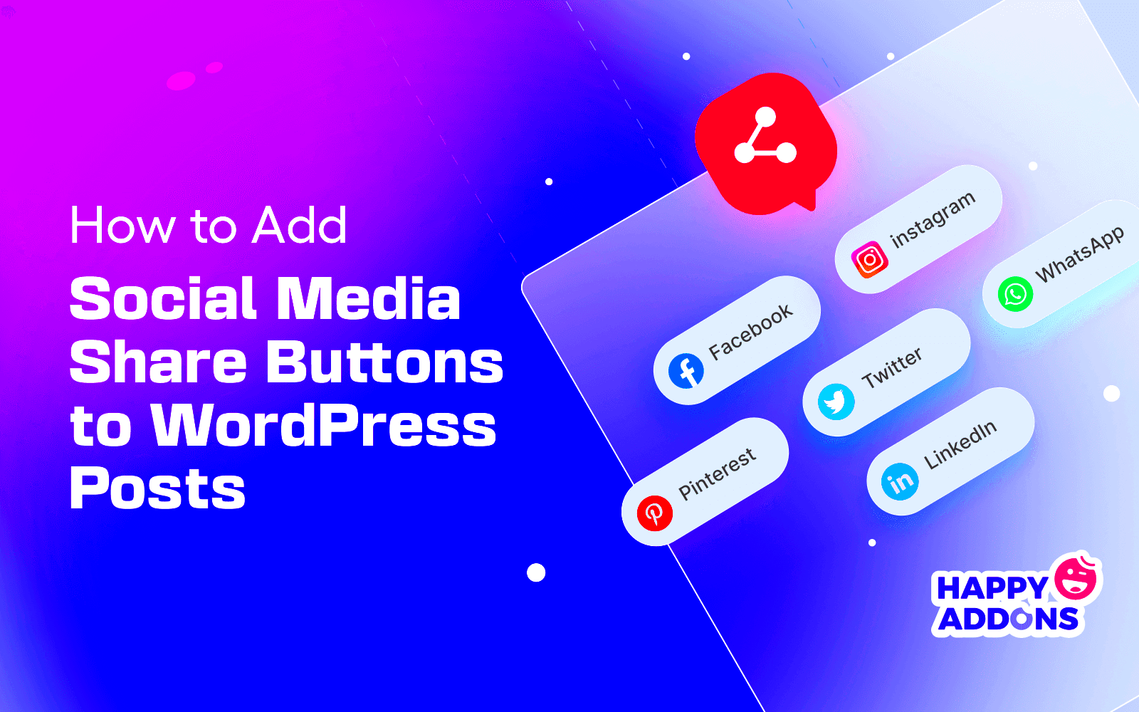 How to Add Social Media Share Buttons to WordPress Posts