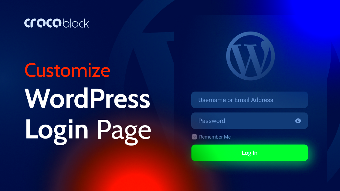 Customizing WordPress Login Page With Plugins  Crocoblock