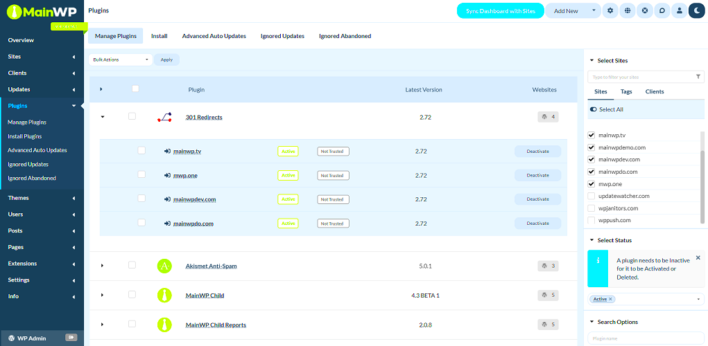 Easy Plugin Manager for WordPress