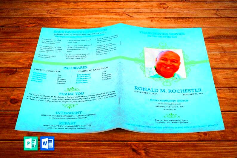 Obituary 59 Beautiful Templates Photoshop Word Publisher  Inspiks