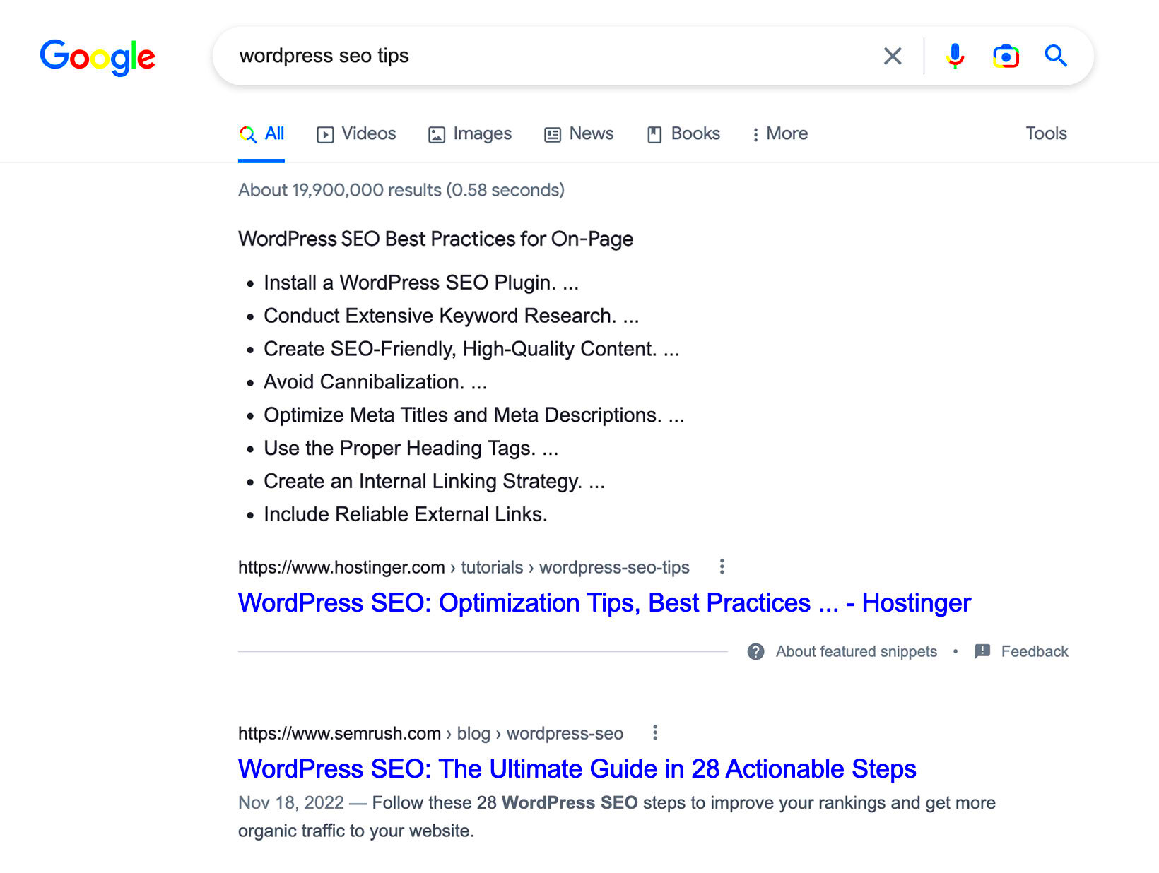 Google Featured Snippets Guide for WordPress Sites