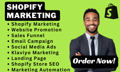 I will do Shopify, social media marketing, and digital ecommerce marketing